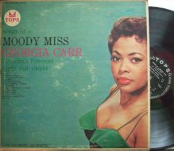 【米Tops mono】Georgia Carr/Songs By A Moody Miss Georgia Carr