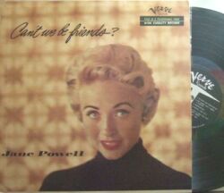 【米Verve mono】Jane Powell/Can't We Be Friends?