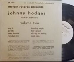【米Mercer 10' mono】Johnny Hodges/And His Orchestra vol.2