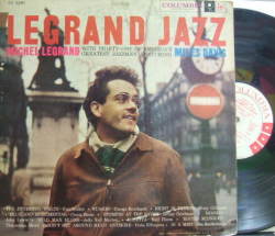【米Columbia mono】Michel Legrand/Legrand Jazz (Miles Davis, John Coltrane, Bill Evans, Eddie Costa, etc) (promo)