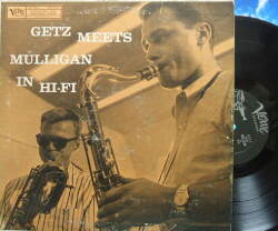 【米Verve mono】Stan Getz/Meets Gerry Mulligan