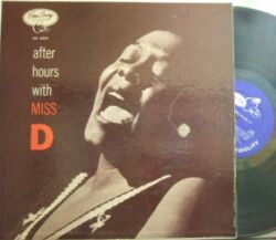 【米EmArcy mono】Dinah Washington/After Hours with Miss D (Clark Terry, Paul Quinichette, etc)