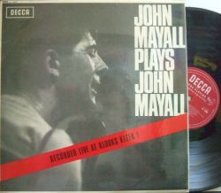 【英Decca mono】John Mayall and The Blues Breakers/Plays John Mayall