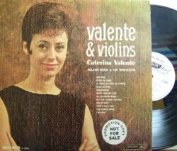 【英London mono】Caterina Valente/Valente & Violins (promo)