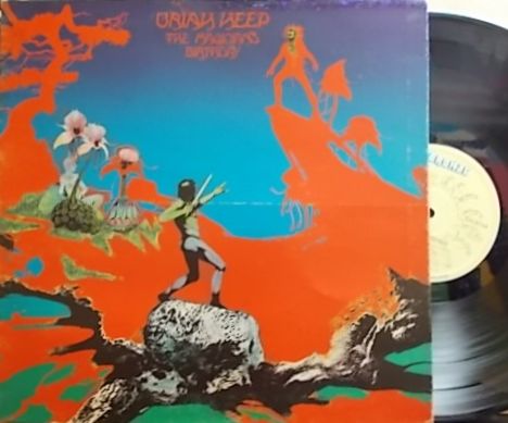 【英Bronze】Uriah Heep/the Magician's Birthday (マト１)