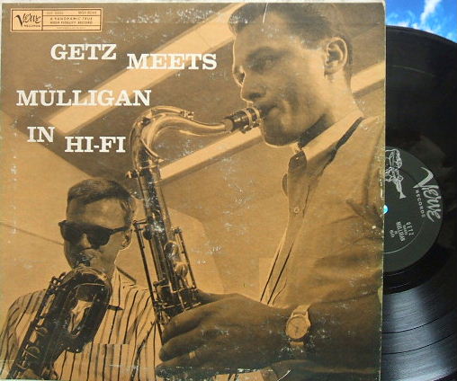 【米Verve mono】Stan Getz/Meets Gerry Mulligan