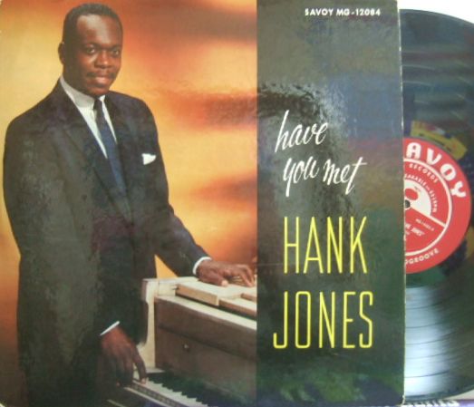 【米Savoy mono】Hank Jones/Have You Met Hank Jones