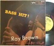【米Verve mono】Ray Brown/Bass Hit! (Harry Edison, Pete Candoli, Herb Geller, Herb Ellis, etc)