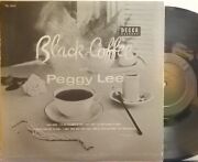 【米Decca 10' mono】Peggy Lee/Black Coffee (激レア)
