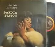 【英Capitol mono】Dakota Staton/The Late, Late Show (Hank Jones, Jonah Jones)
