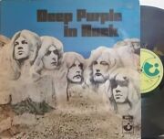 【英Harvest】Deep Purple/In Rock （グラモフォン・リム）