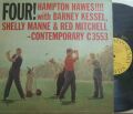 ����Contemporary mono��Hampton Hawes/Four! (Barney Kessel, Shelly Manne, Red Mitchell)