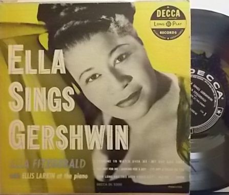 【米Decca 10' mono】Ella Fitzgerald/Ella Sings Gershwin