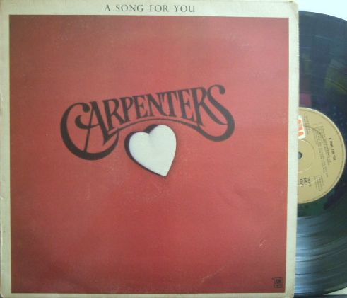 【英A&M】Carpenters/A Song For You