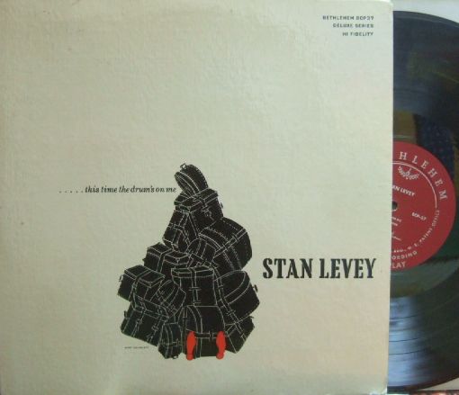 【米Bethlehem mono】Stan Levey/This Time The Drum's On Me (Dexter Gordon, Conte Candoli, etc)
