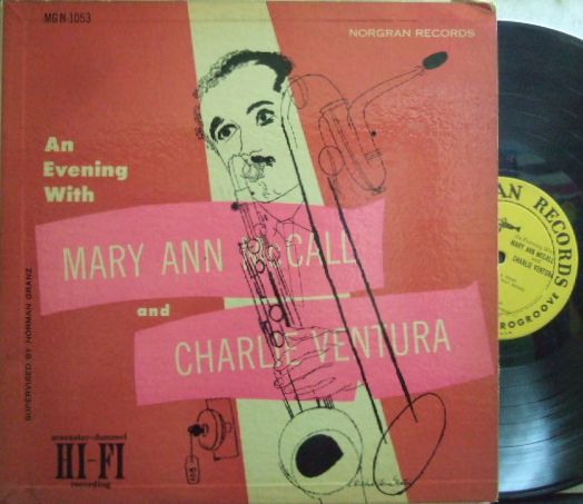 【米Norgran mono】Mary Ann McCall and Charlie Ventura/An Evening
