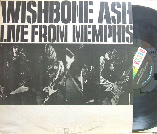 【米Decca/MCA】Wishbone Ash/Live From Memphis (US Promo only)