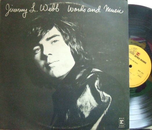 【英Reprise】Jimmy Webb/Words And Music (Fred Tuckett, Tom Scott, etc)