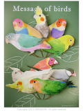 ��Greeting Life��Message of birds/�����ᡦ��֥С�������ʸĻ��MM-66
