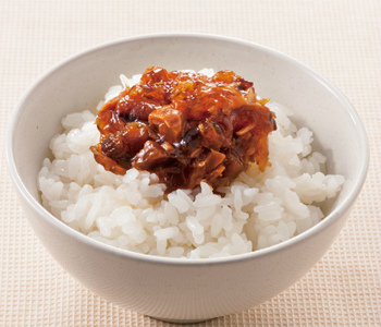 【愛知丸ごはん】愛知丸が釣ったかつおとしょうがのごはんじゅれ かつおとしょうが