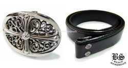 ������ϡ��ġ�ChromeHearts�����饷�å��������Х롡���������Хå���1.5��with �ץ졼��֥�å��쥶��