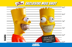 Ron English x The Simpsons( ���󡦥��󥰥�å��� x ����ץ���)��Bart Grin�ʥС��ȡ������ˡ�OG Ver