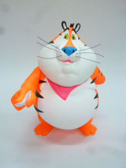 Ron English( ���󡦥��󥰥�å���)��Fat Tony�ʥե��åȡ��ȥˡ��� 9������ե����奢��Fluorescent Orange Open Edition