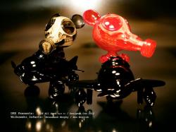 Ron English x Scott Wilkowski( ���󡦥��󥰥�å���x�����åȡ������륳��������)��Wilkowski infects Mousemask Murphy