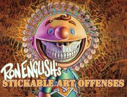Ron English�ʥ��󡦥��󥰥�å����: Stickable Art Offenses�ʥ��ƥå��֥롦�����ȡ����ե��󥹡ˡ����ƥå�����������