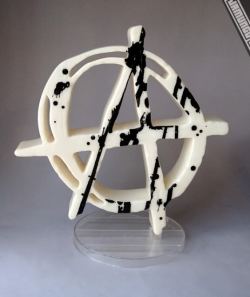 Frank Kozik�ʥե�󥯡������å��ˡ�Anarchy TM�ʥ��ʡ��������ȥ졼�ɥޡ����ˡ�8������ե����奢��GID Bloody