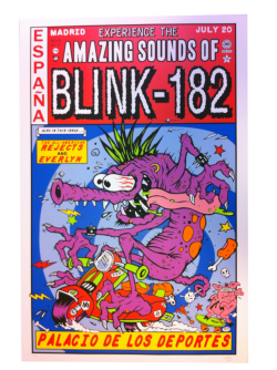 Frank Kozik�ʥե�󥯡������å��ˡ�Blink182�ʥ֥��182��:Madrid�����륯�����꡼��ݥ�����