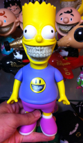 Ron English x The Simpsons:Bart Grin 8������ե����奢 3D Retro���ꡡ"Ron English" Edition