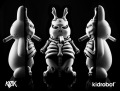 Frank Kozik x Kidrobot��Skelton Labbit�ʥ�����ȥ󡦥�ӥåȡˡ�Frightmare Edition