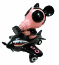 Ron English x ZacPac( ���󡦥��󥰥�å��� x ���å��ѥå�)��Mousemask Murphy�ʥޥ����ޥ������ޡ��ե����ˡ�BlackBook Toy����