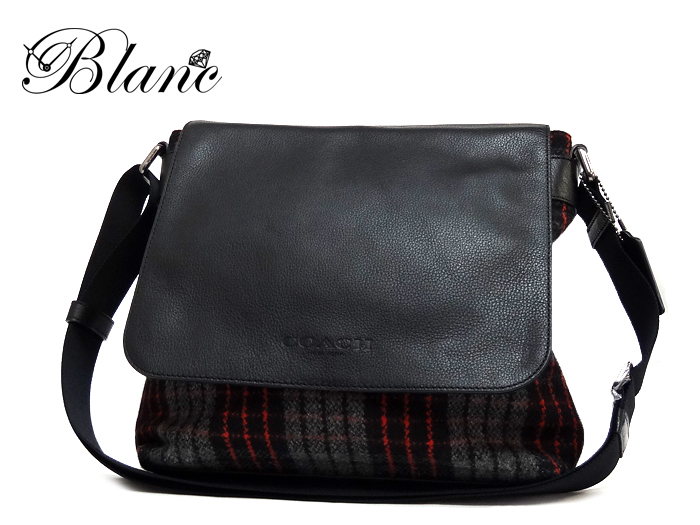 コーチ サリバンプリンテッドウールスモールメッセンジャ