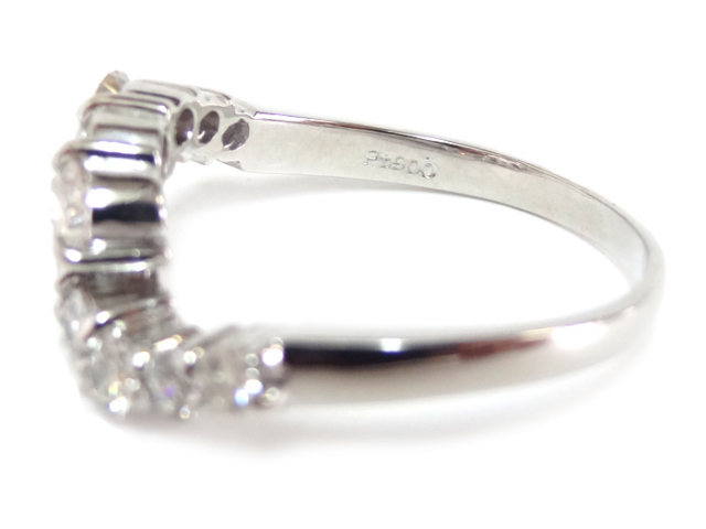 ダイヤリング ◆ 約13号 D:1.00ct Pt900