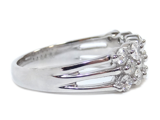 ダイヤモンドリング ◆ K18WG