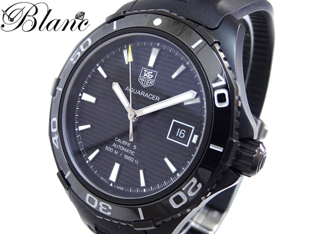 TAG Heuer アクアレーサー　自動巻き　黒 送料、代引手数料無料】 ◇ 【中古】 タグホイヤー アクア