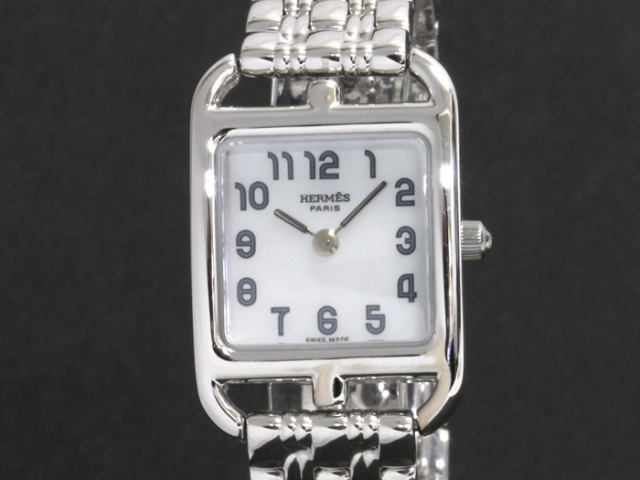 中古】◇ エルメス ◇ ケープコッド ◇ CC1.190 ホワイトシェル