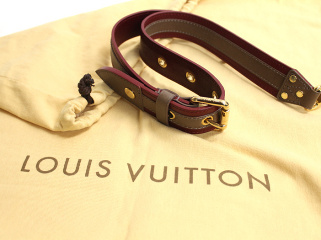 新品 ルイヴィトン ストラップ ボルドー 麻布十番ブラン】 【中古