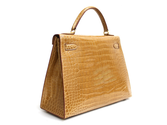 送料無料】◇【中古】 エルメス/HERMES ケリー32 クロコダイル 