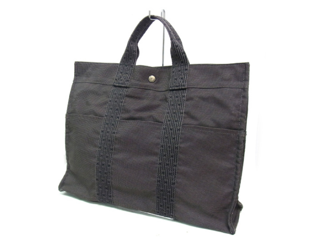 麻布十番ブラン】 【中古】 エルメス エールライントートMM ビジネス