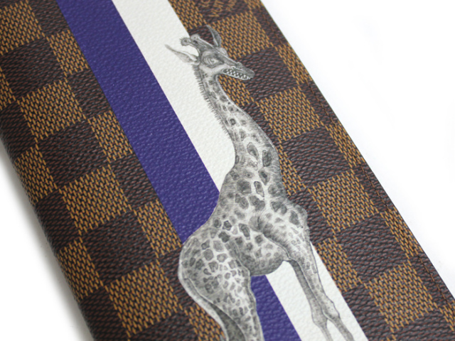 良品 ルイヴィトン ダミエ エベヌ ポルトフォイユ ブラザ 長財布 770 LOUIS VUITTON ルイ・ヴィトン ダミエ・エベヌ ポルトフォイユ