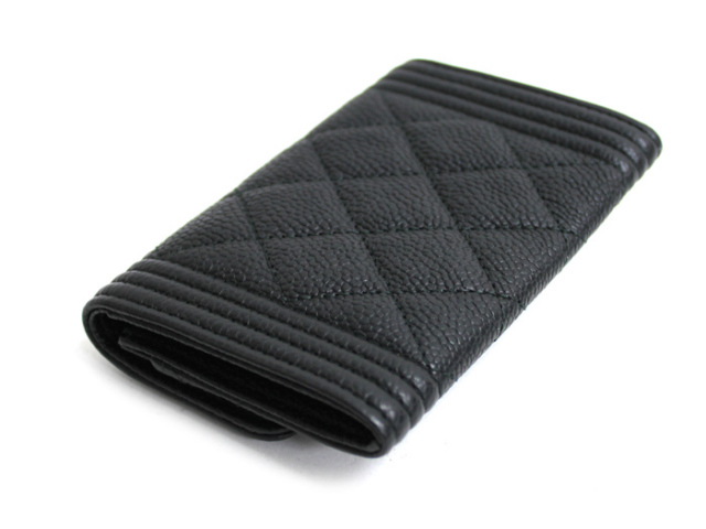 中古美品】◇ シャネル ◇ ボーイシャネル カードケース ◇ キャビア  