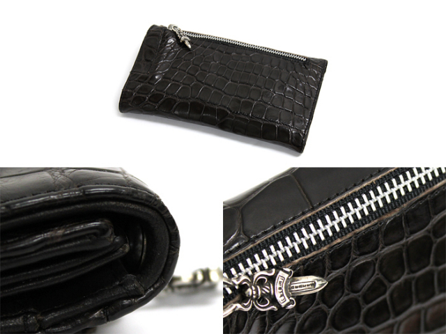 CHROME HEARTS WAVE ALLIGATOR 未使用品インボイス CHROME HEARTS WAVE ALLIGATOR 未使用品インボイス