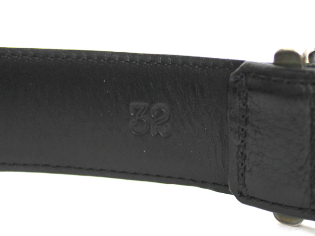 中古】◇ クロムハーツ ◇ 3ピース ローラーベルト 1.5インチ 32inc  