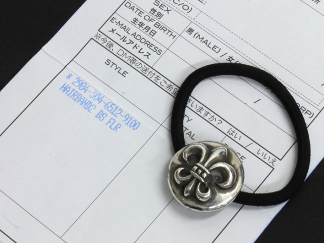 クロムハーツ ◇ BSフレア ヘアバンド / HAIR BAND FLUER ◇ シルバー  