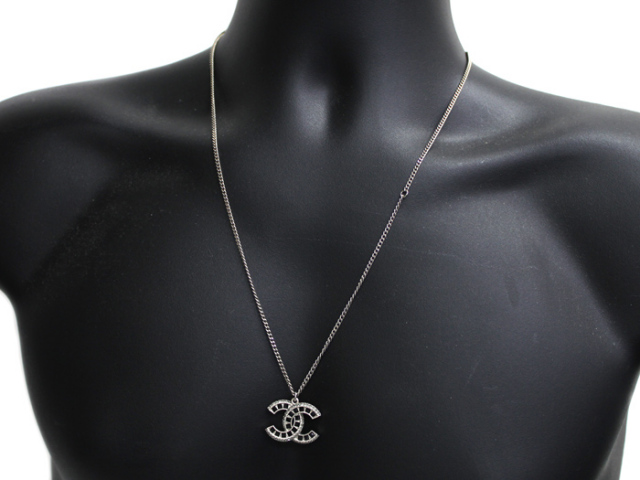送料・代引手数料無料】◇【中古】 シャネル ココマークネックレス  