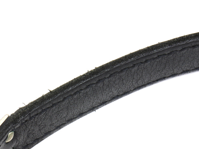 エルメス レザーケリーベルト ブラックシルバー金具 HERMES エルメス レザーケリーベルト ブラックシルバー金具