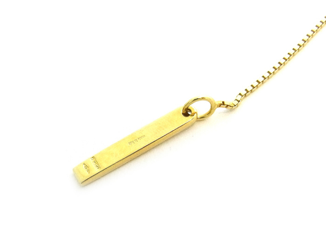 グッチ ラリアットネックレス K18YG